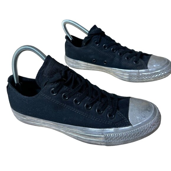 Metallic Contrast Converse Lace Up Shoe 156774 Men 6 Womens 8 - No longer sold! - Picture 1 of 8